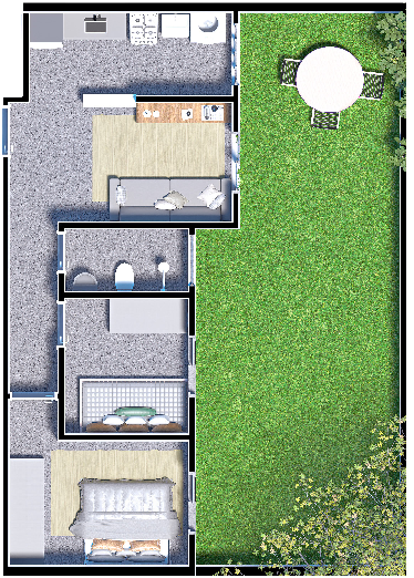 Apartamento Tipo B Garden